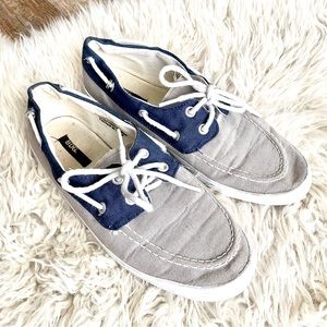 Nautical Canvas Boat Shoes